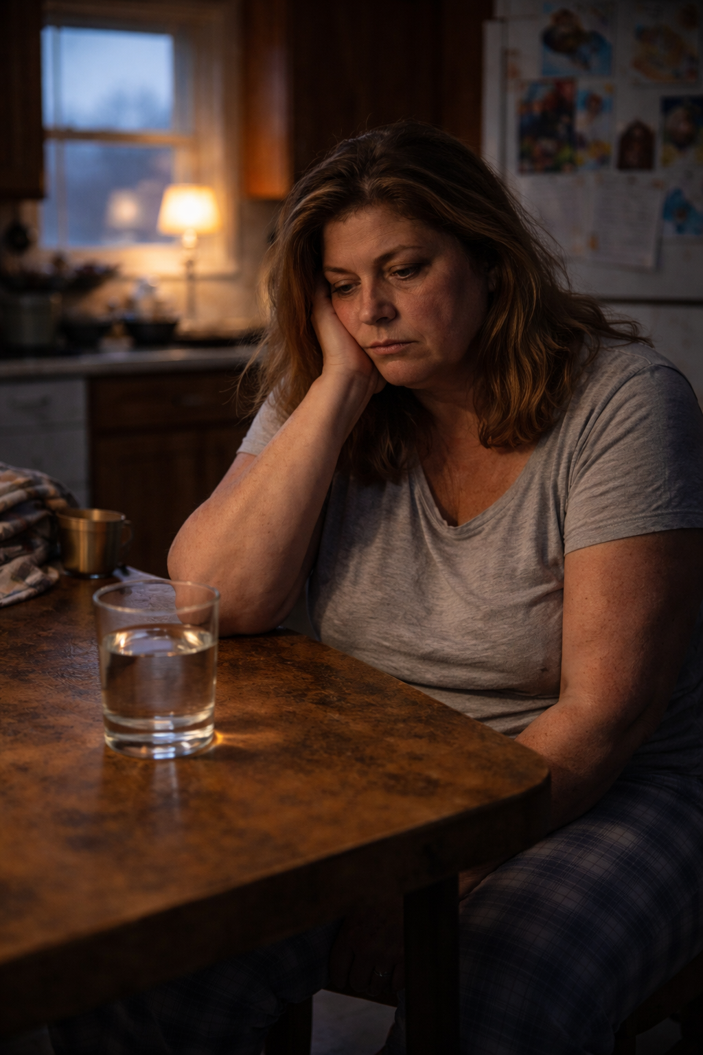 Woman exhausted, overwhelmed